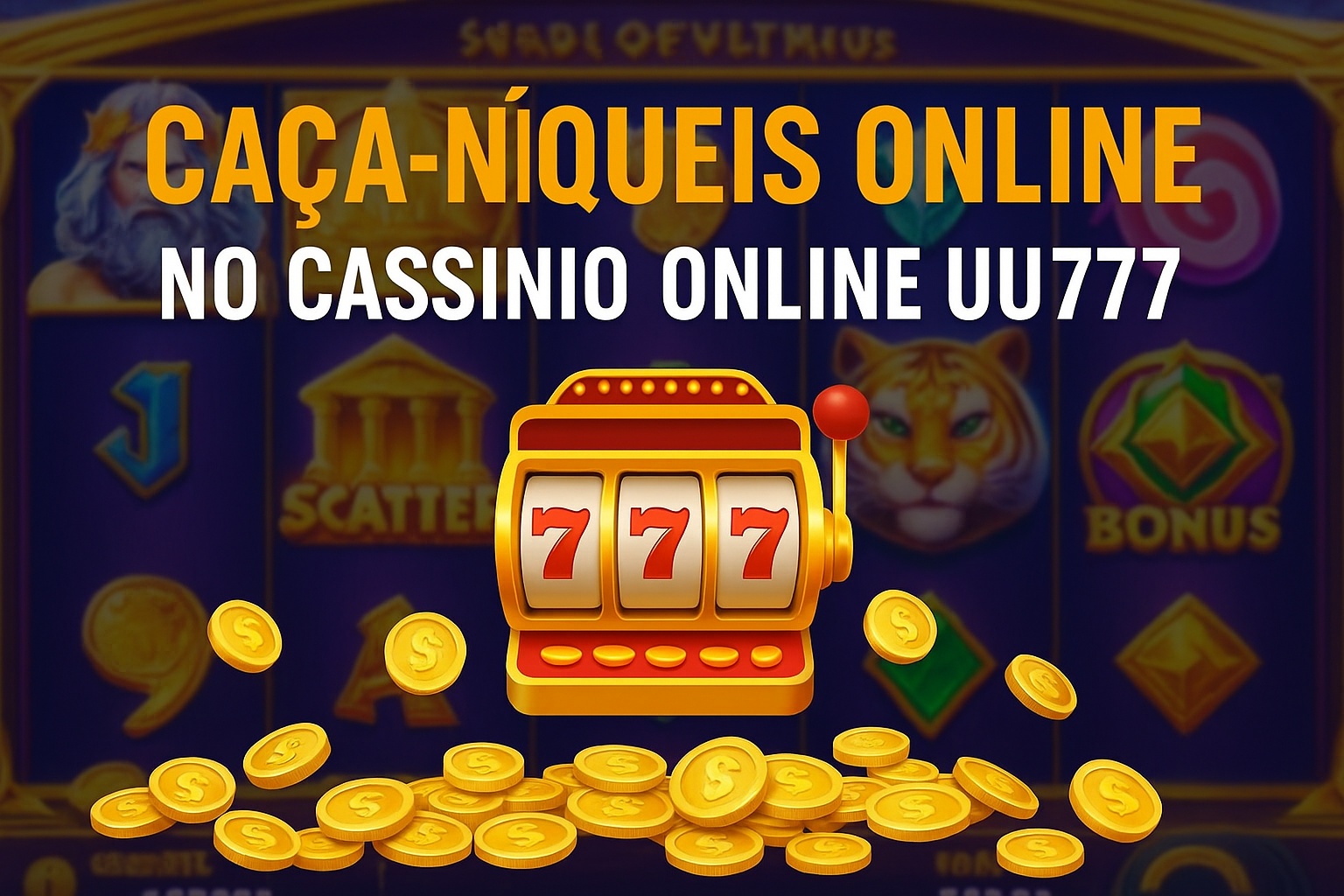 Explore o mundo das slot machines no UU777 Casino